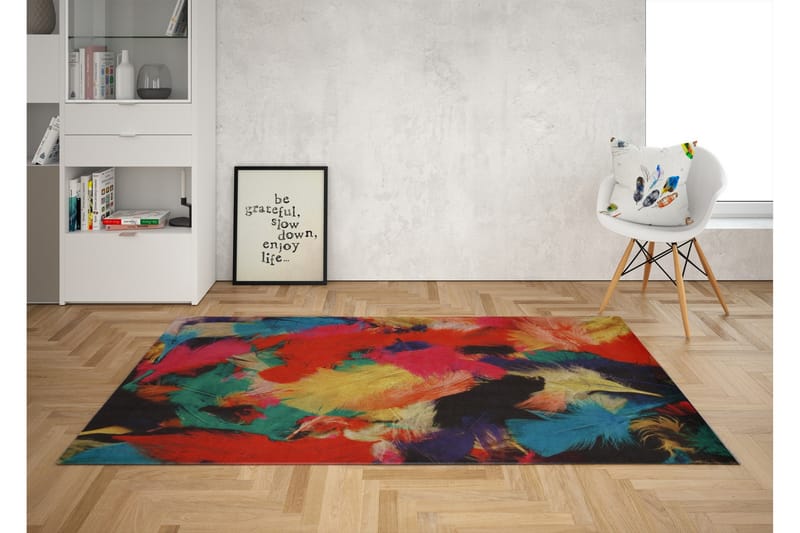 Gulhan Tæppe 160x230 cm - Flerfarvet - Tæpper - Store tæpper