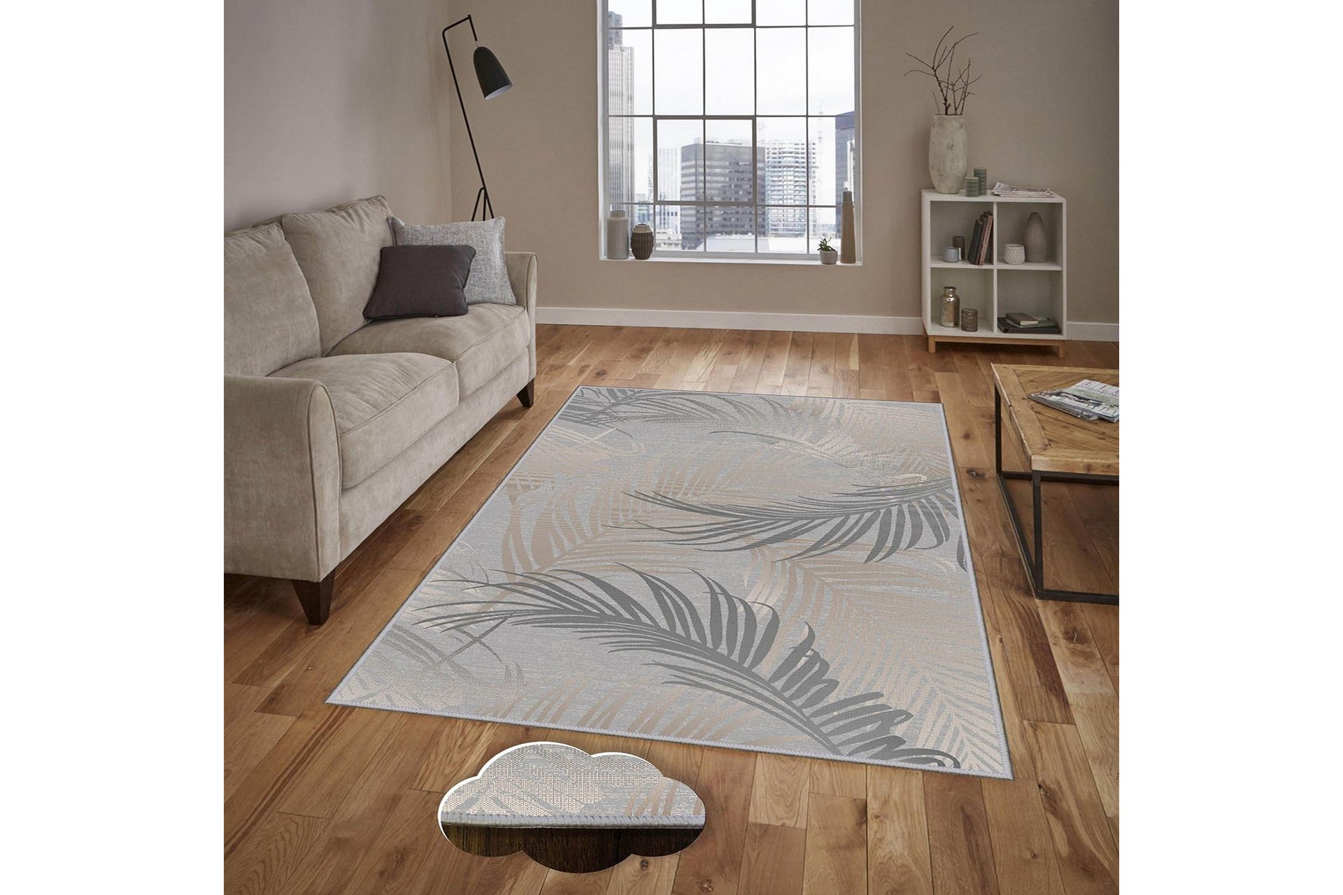 Homefesto 7 Tæppe 160x230 cm - Multifarvet - Tekstiler - Tæpper - Moderne tæppe - Wiltontæpper