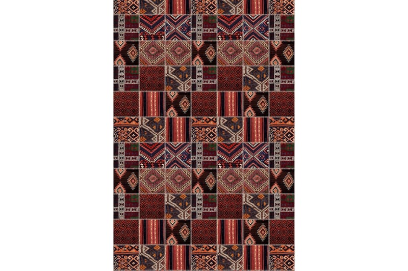 Homefesto Tæppe 160x230 cm - Multifarvet - Tekstiler - Tæpper - Moderne tæppe - Wiltontæpper