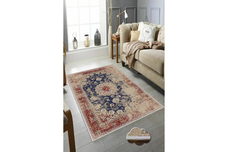 Homefesto Tæppe 160x230 cm - Multifarvet - Tekstiler - Tæpper - Moderne tæppe - Wiltontæpper