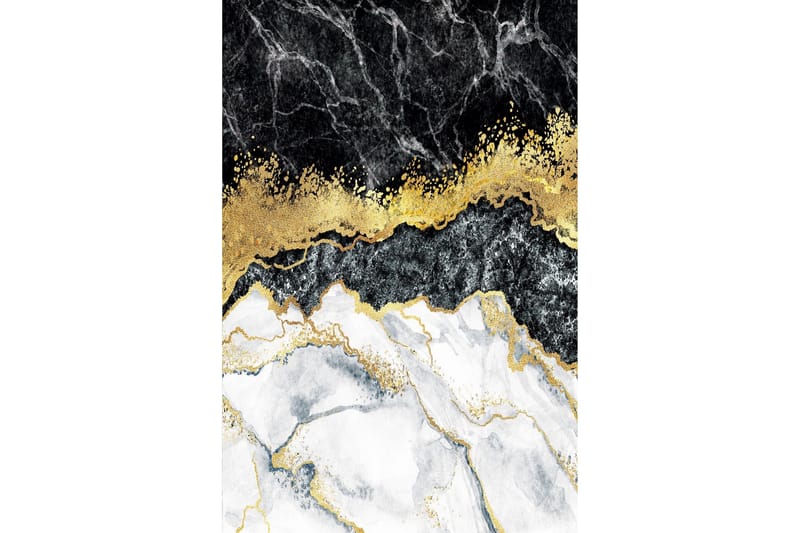 Homefesto Tæppe 160x230 cm - Multifarvet - Tekstiler - Tæpper - Moderne tæppe - Wiltontæpper