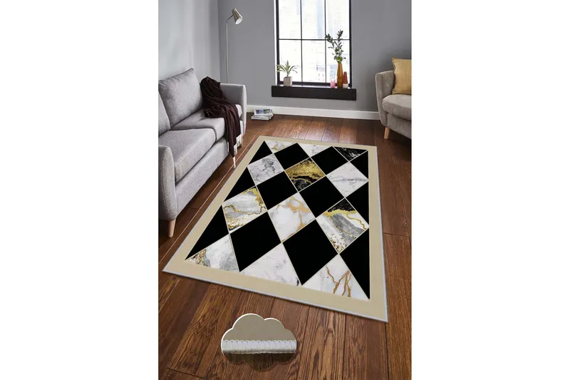 Homefesto Tæppe 160x230 cm, Multifarvet