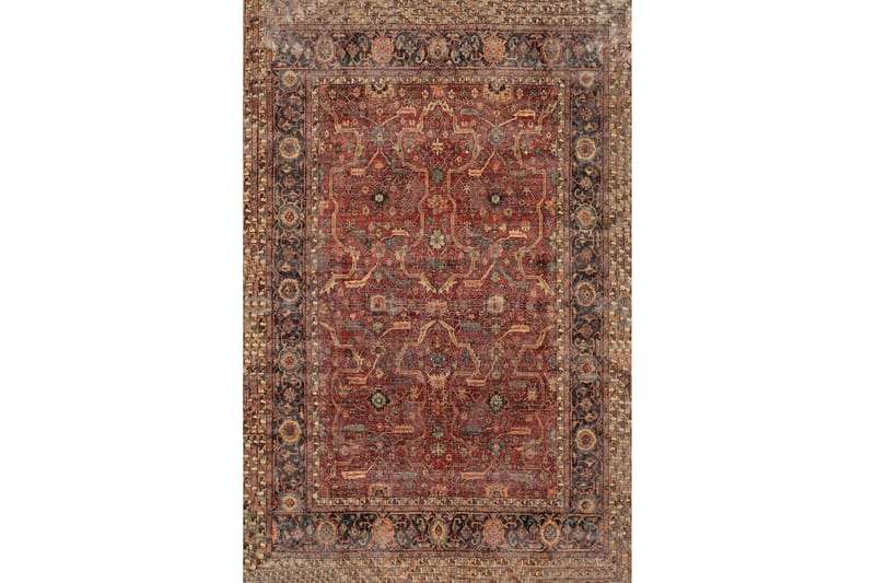 Homefesto Tæppe 160x230 cm - Multifarvet - Tekstiler - Tæpper - Moderne tæppe - Wiltontæpper