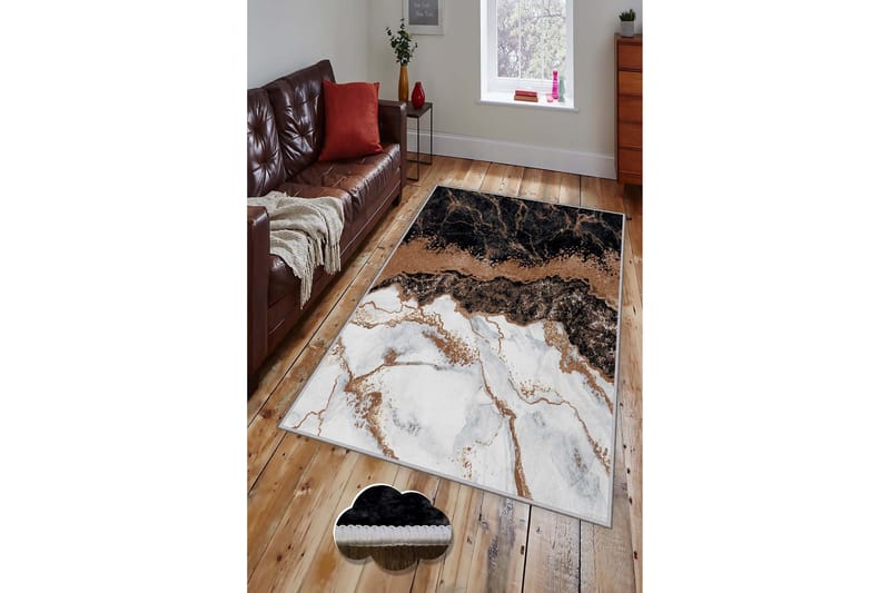 Homefesto Tæppe 160x230 cm - Multifarvet - Tekstiler - Tæpper - Moderne tæppe - Wiltontæpper