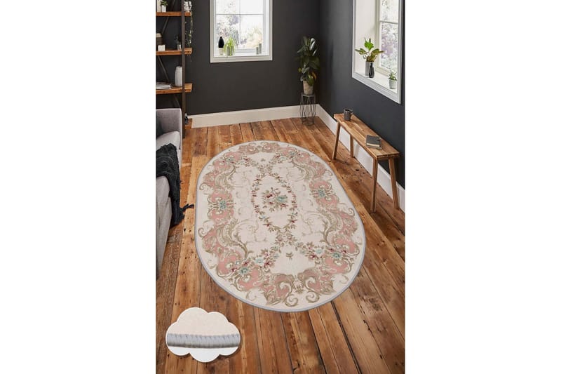 Homefesto Tæppe 160x230 cm - Multifarvet - Tekstiler - Tæpper - Moderne tæppe - Wiltontæpper