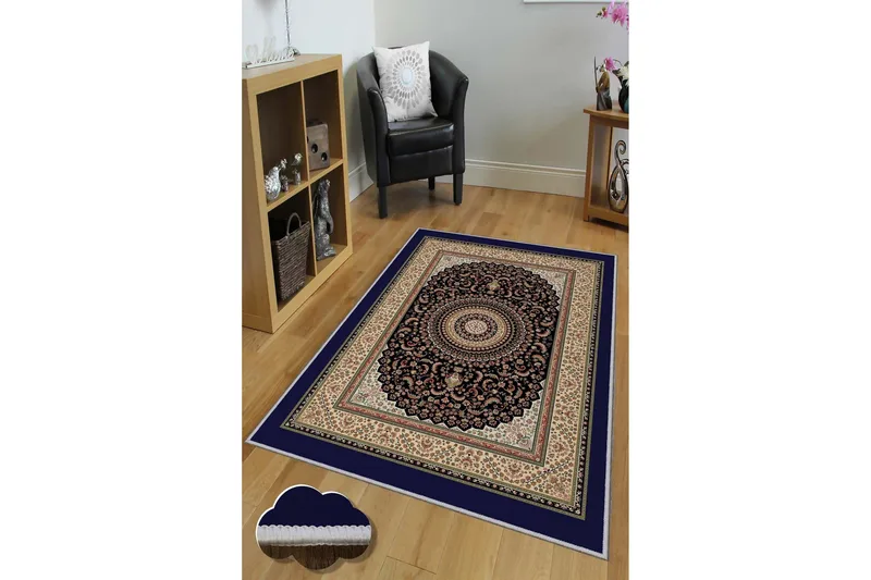 Homefesto Tæppe 160x230 cm - Multifarvet - Tekstiler - Tæpper - Moderne tæppe - Wiltontæpper