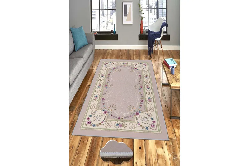 Homefesto Tæppe 180x280 cm - Multifarvet - Tekstiler - Tæpper - Moderne tæppe - Wiltontæpper