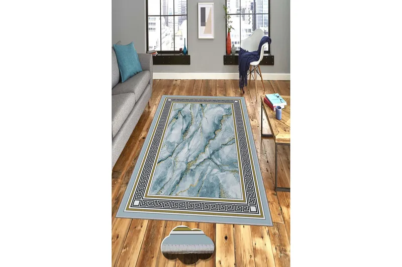 Homefesto Tæppe 180x280 cm - Multifarvet - Tekstiler - Tæpper - Moderne tæppe - Wiltontæpper