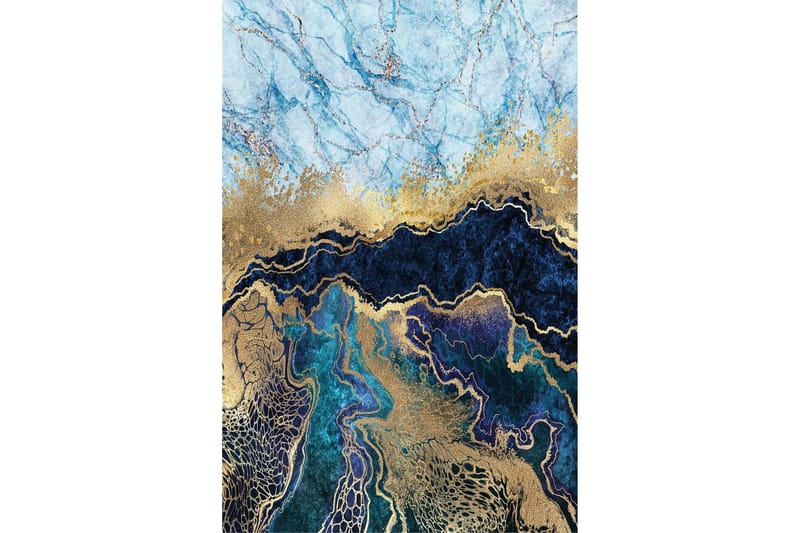 Homefesto Tæppe 180x280 cm - Multifarvet - Tekstiler - Tæpper - Moderne tæppe - Wiltontæpper