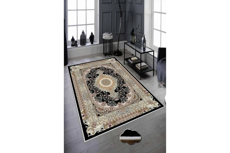 Homefesto Tæppe 180x280 cm - Multifarvet - Tekstiler - Tæpper - Moderne tæppe - Wiltontæpper