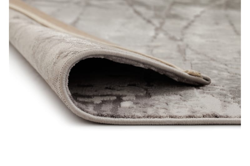 Lyngen Brick Tæppe 160x230 cm - Grå - Wiltontæpper - Mønstrede tæpper - Store tæpper