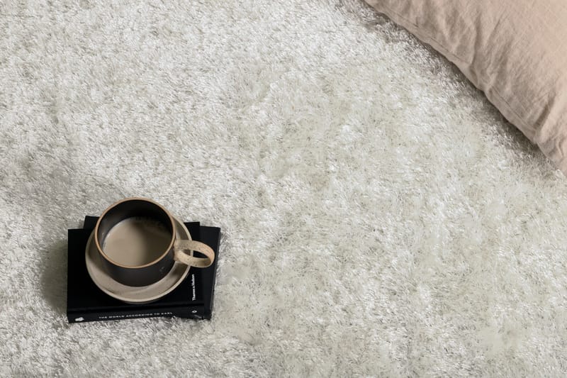 Mattis tæppe 160x230 cm - Hvid - Tekstiler - Tæpper - Moderne tæppe - Bomuldstæpper