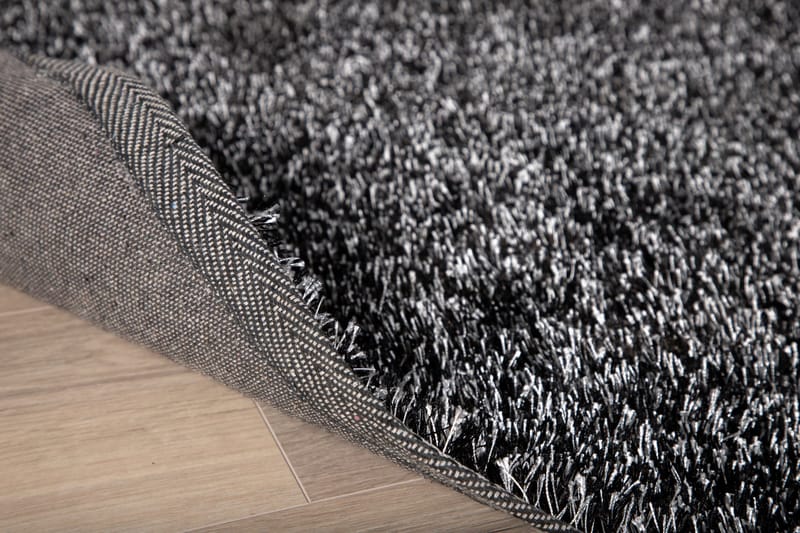 Mattis Tæppe Rund 200 cm - Antrasittgrå - Tekstiler - Tæpper - Moderne tæppe - Ryatæpper