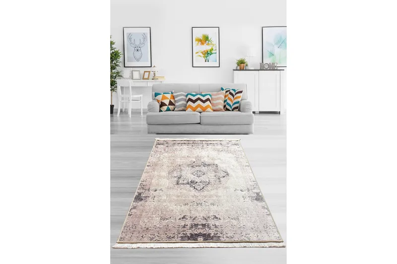 Mehana Tæppe 160x230 cm - Flerfarvet/Velour - Tekstiler - Tæpper - Moderne tæppe - Wiltontæpper