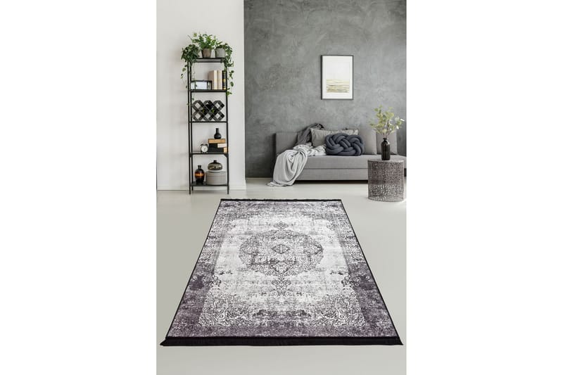 Mehana Tæppe 160x230 cm - Sort/Velour - Tekstiler - Tæpper - Store tæpper