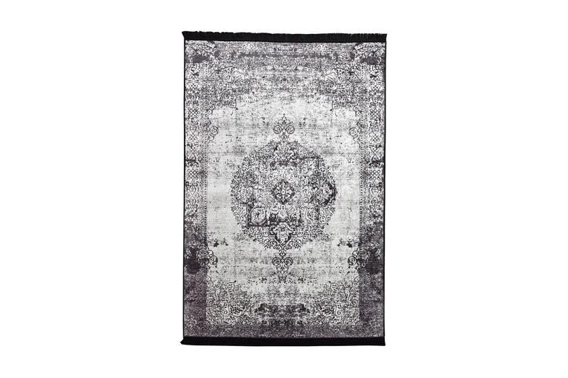 Mehana Tæppe 160x230 cm, Sort/Velour