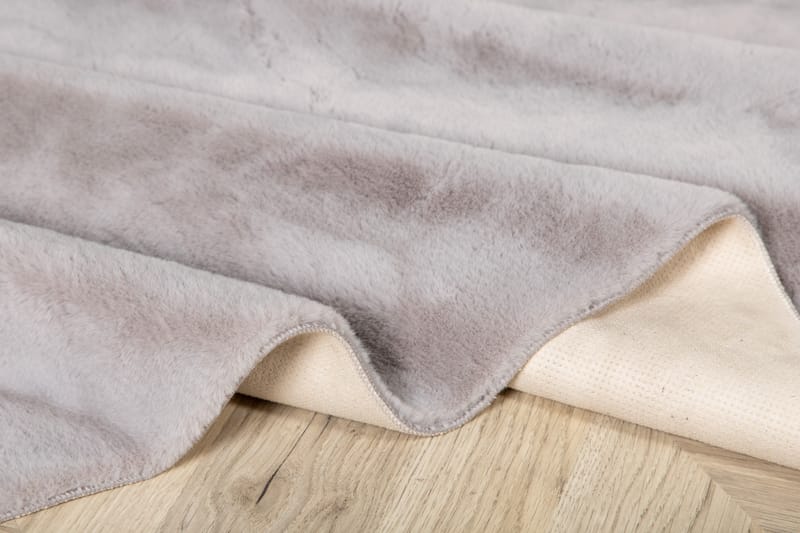 Merana Fladvævet Tæppe 200x300 cm - Grå - Store tæpper - Fladvævet tæppe