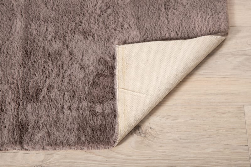 Nina Fladvævet Tæppe 160x230 cm - Brun - Tekstiler - Tæpper - Fladvævet tæppe