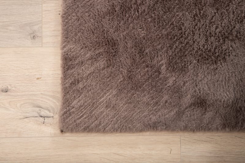 Nina Fladvævet Tæppe 200x300 cm - Brun - Tekstiler - Tæpper - Fladvævet tæppe