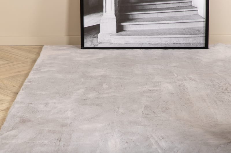 Nina Fladvævet Tæppe 200x300 cm - Grå - Tekstiler - Tæpper - Fladvævet tæppe