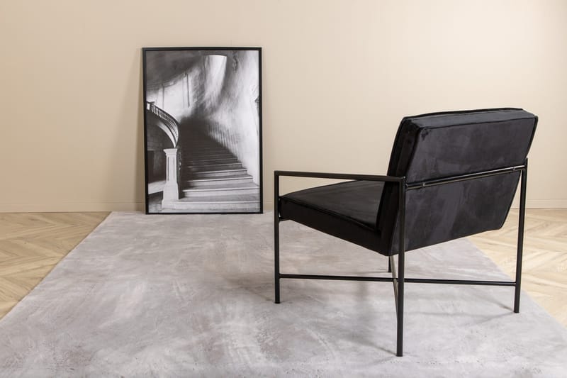 Nina Fladvævet Tæppe 200x300 cm - Grå - Tekstiler - Tæpper - Fladvævet tæppe