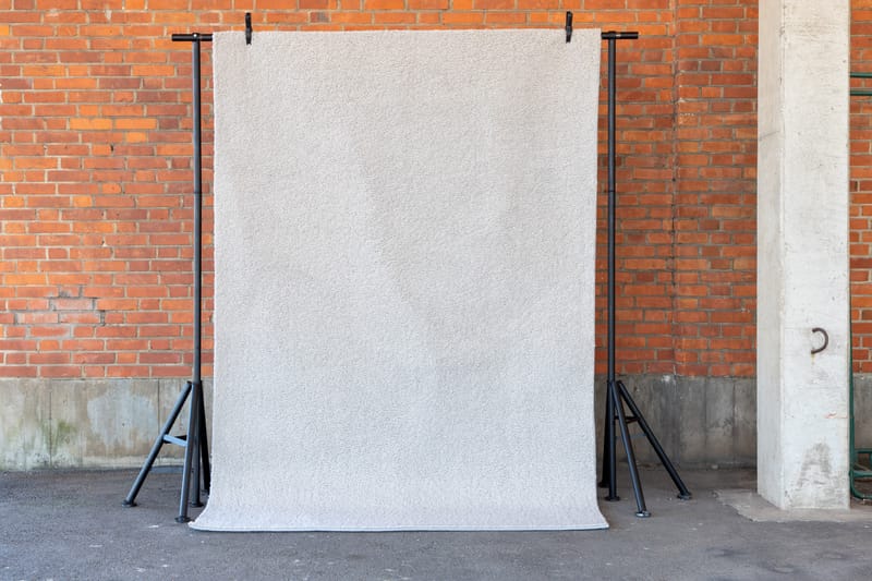 Teddy Ryatæppe 200x300 cm - Grå - Tekstiler - Tæpper - Store t�æpper