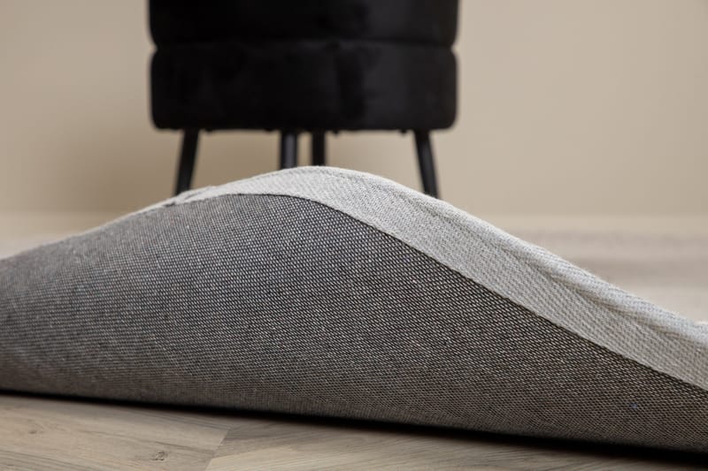 Teddy Ryatæppe Rund 200 cm - Grå - Tekstiler - Tæpper - Moderne tæppe - Ryatæpper