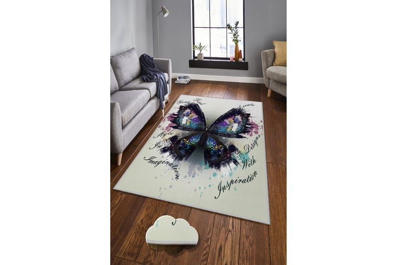 Tolunay Tæppe 160x230 cm - Flerfarvet - Tekstiler - Tæpper - Store tæpper