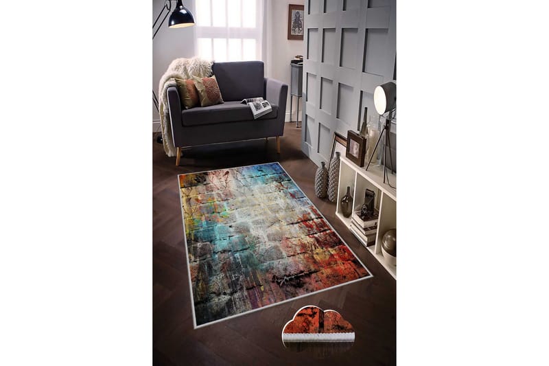 Tolunay Tæppe 160x230 cm - Flerfarvet - Tekstiler - Tæpper - Store tæpper