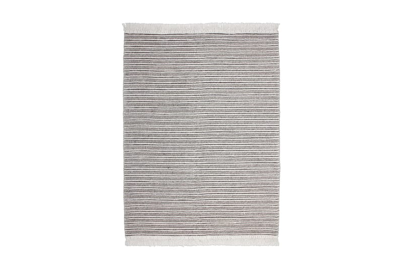 Tonsiouxford Tæppe 80x150 cm Natur/Grå - D-Sign - Tæpper - Store tæpper