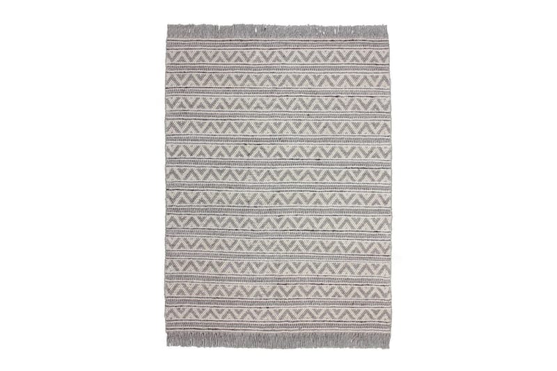 Tonsiouxford Tæppe Sas Naturlig/Sølv 160x230 cm - D-Sign - Tæpper - Små tæpper