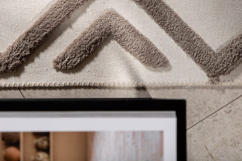 Towa Wiltontæppe 160x230 cm - Brun - Tekstiler - Tæpper - Moderne tæppe - Wiltontæpper