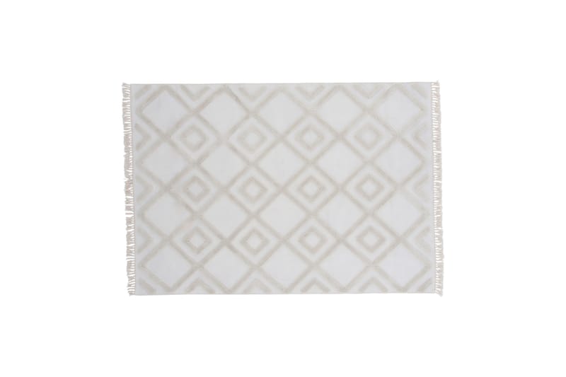 Towa Wiltontæppe 160x230 cm - Hvit - Tekstiler - Tæpper - Moderne tæppe - Wiltontæpper