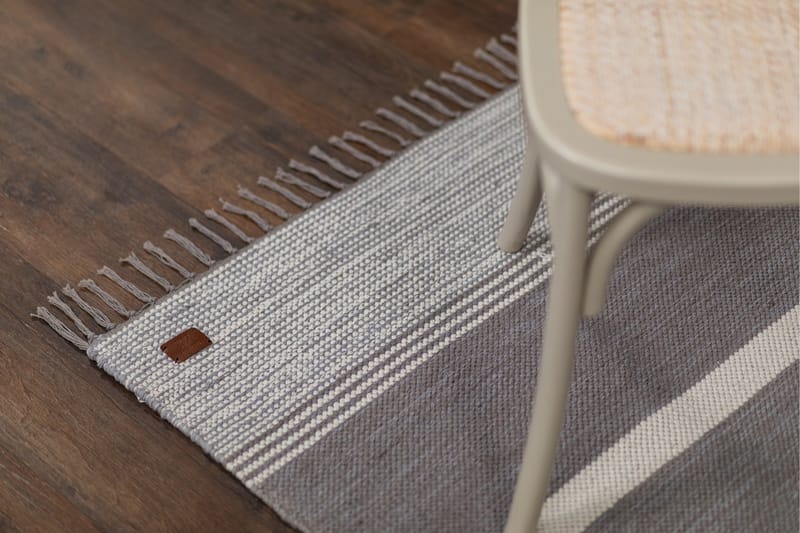 Vindö Tæppe 75x150 - Grå - Tekstiler - Tæpper - Moderne tæppe - Wiltontæpper