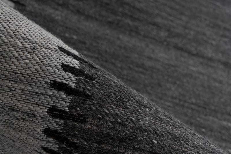 Yuchester Sætt Tæppe 160x230 cm Antracit/Grå - D-Sign - Wiltontæpper - Store tæpper - Mønstrede tæpper