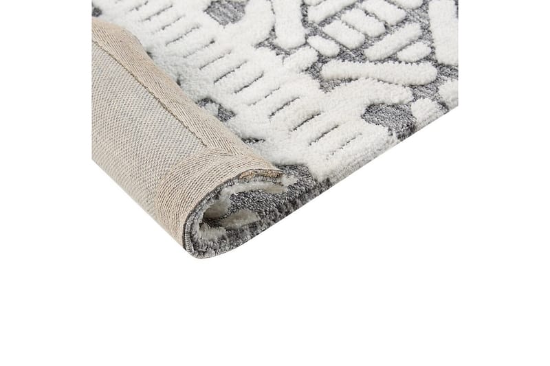 Tæppe Sibi - Hvid, Grå, 200x300 cm - Tekstiler - Tæpper - Fladvævet tæppe