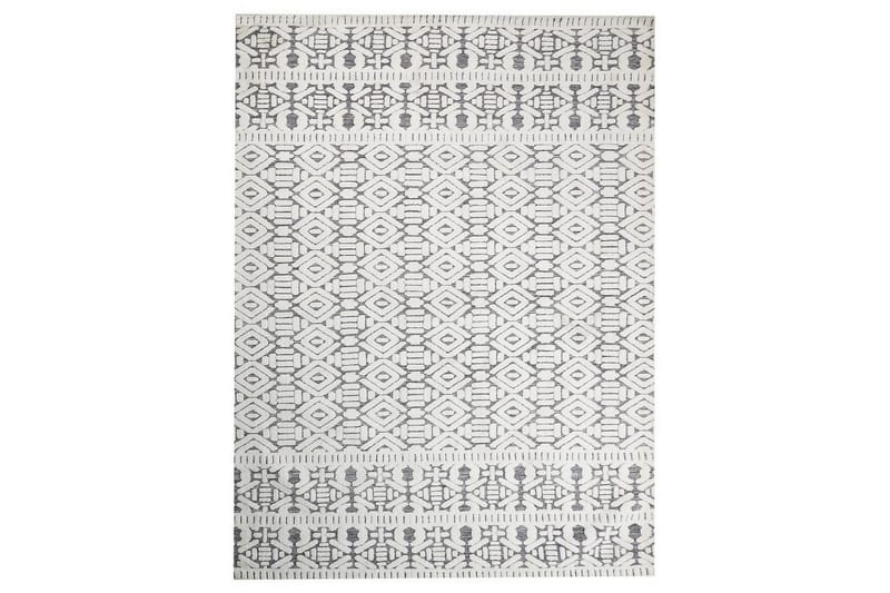 Tæppe Sibi, Hvid, Grå, 300x400 cm