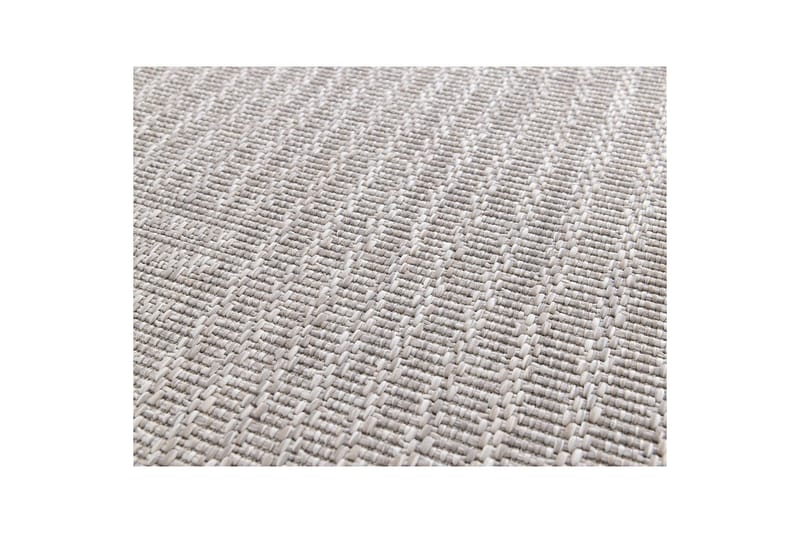 Tæpper Hillerstorp Belle udendørstæppe 160x230 cm Grå - Grå - Tekstiler - Tæpper - Udendørs tæpper