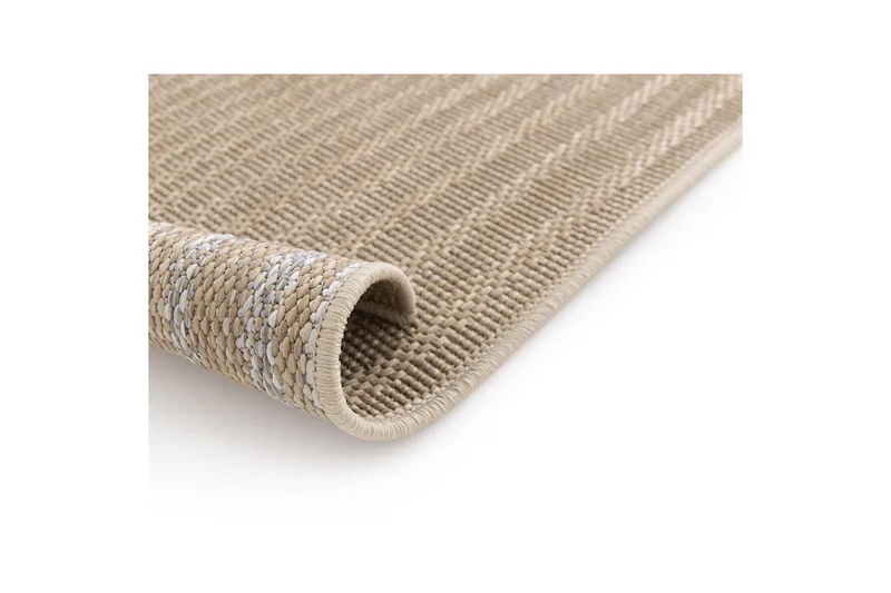 Tæpper Hillerstorp Belle udendørstæppe 240x340 cm Beigebrun - Beigebrun - Tekstiler - Tæpper - Store tæpper