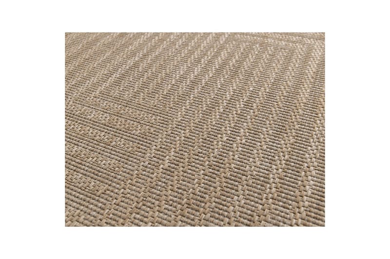 Tæpper Hillerstorp Belle udendørstæppe 240x340 cm Beigebrun - Beigebrun - Tekstiler - Tæpper - Udendørs tæpper