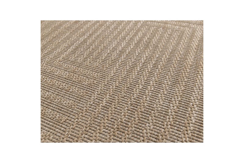 Tæpper Hillerstorp Belle udendørstæppe 240x340 cm Beigebrun - Beigebrun - Tekstiler - Tæpper - Udendørs tæpper