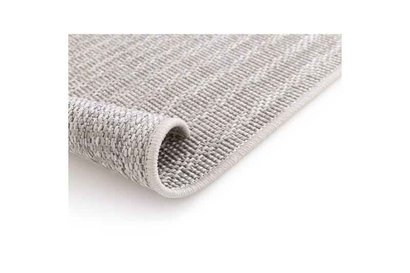 Tæpper Hillerstorp Belle udendørstæppe 240x340 cm Grå - Grå - Tekstiler - Tæpper - Udendørs tæpper