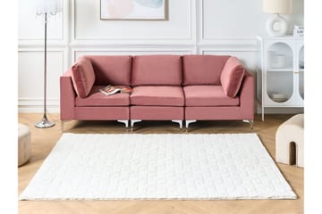 Thatta Skindtæppe 80x150 cm - Hvid - Tekstiler - Tæpper - Pels & skindtæpper