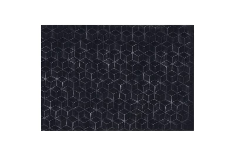 Thatta Skindtæppe 80x150 cm - Sort - Tekstiler - Tæpper - Pels & skindtæpper