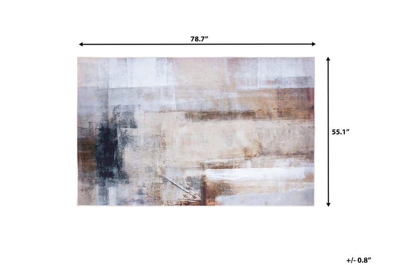 Trabzon Tæppe 140 | 200 - Beige - Tekstiler - Tæpper