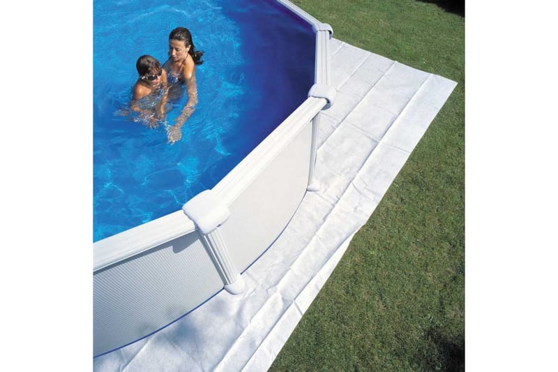 Bundbeskyttelsesmåtte Planet Pool Passer til pool op til Ø 500 cm - Passer til pool op til Ø 500 cm - Tekstiler - Tæpper - Udendørs tæpper - Teltmåtte