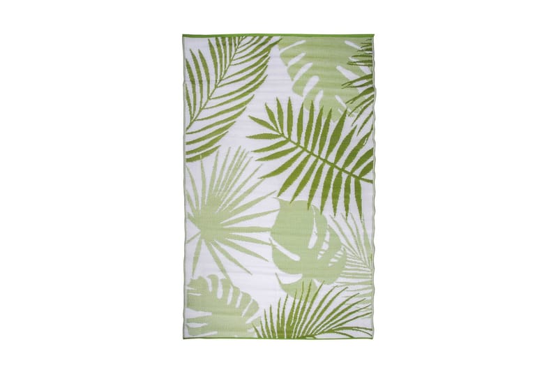 Esschert Design udendørs havetæppe 241x152 cm jungleblade OC - Grøn - Udendørs tæpper