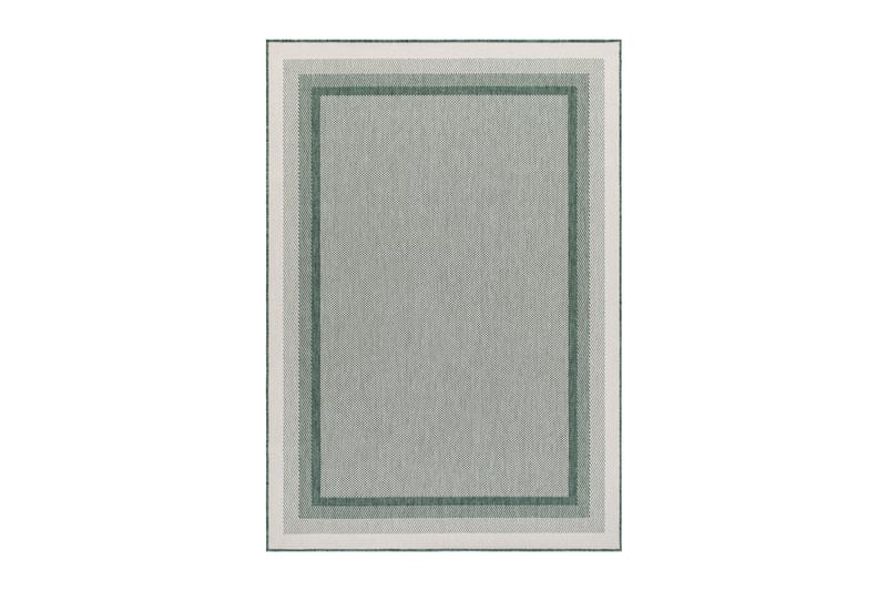 Havanna Frame Udendørstæppe 160x230 cm - Grøn - Tekstiler - Tæpper - Udendørs tæpper