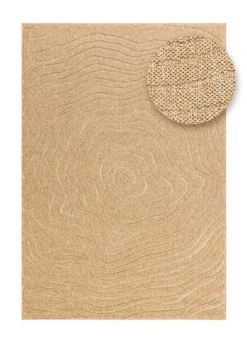 Maskinvævet tæppe KM Home Capri Modern 160x230 cm Jute - Jute - Tekstiler - Tæpper - Udendørs tæpper