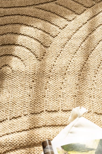 Maskinvævet tæppe KM Home Capri Zen 240x340 cm Jute - jute - Tekstiler - Tæpper - Udendørs tæpper